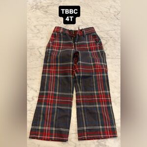 Plaid boys pants